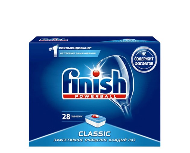 Finish dishwasher tablets 28pcs